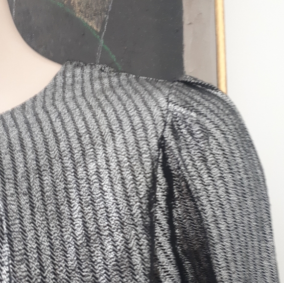 Maje | Draped Lamé Mini Dress - Picture 13 of 16